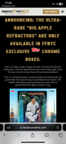 2024 Baseball Topps Chrome NYC Fanatics Fest Limited Edition Mini Box